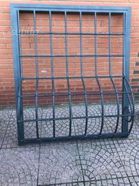 Grata fissa ferro battuto artigianale