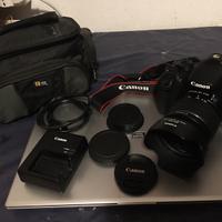 Canon Eos 1200D + obiettivo EFS 18-55 + accessori