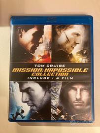 Cofanetto 4 Blu-ray quadrilogia Mission Impossible