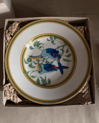 Hermès “Toucans” Set da 6 Zuppiere (Piatti fondi)