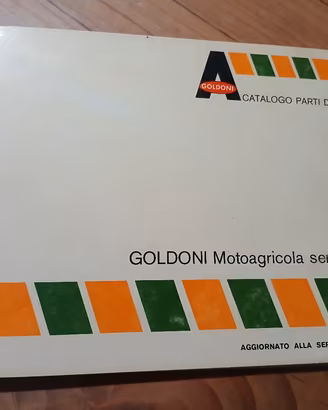 Libretto ricambi Goldoni motoagricola serie 500 RT