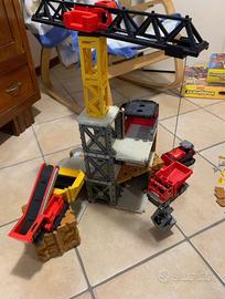 Cantiere edile con gru della Imaginext FisherPrice
