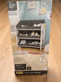 Living Style Children's Toy Storage Rack / Shelf