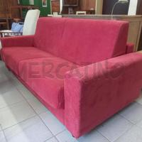DIVANO LETTO ROSSO MATRIMONIALE