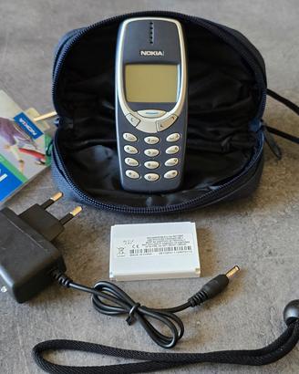 Nokia 3310 + Batteria + Caricabatterie e Custodia