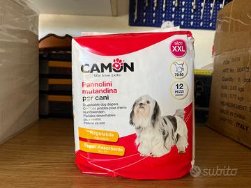 9 confezioni pannolini cane Camon XXL