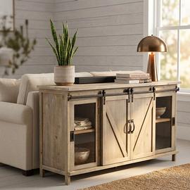 Madia credenza industriale 142 cm ante scorrevoli