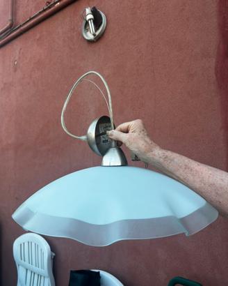 Lampadario da soffitto in vetro