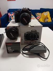 Canon 400d + Canon EF 50 mm f 1.8