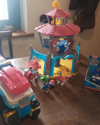 Set di giocattoli originali Paw Patrol come nuovi