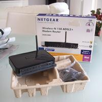 Router Modem Wi Fi Netgear DGN1000 Wireless-N 150