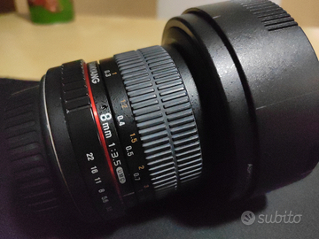Samyang 8 mm F/3,5 UMC FISH-EYE CS II CANON