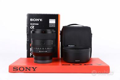 Sony 50mm f1.4 GM USATO GARANTITO PER DUE ANNI