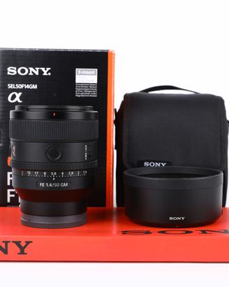 Sony 50mm f1.4 GM USATO GARANTITO PER DUE ANNI