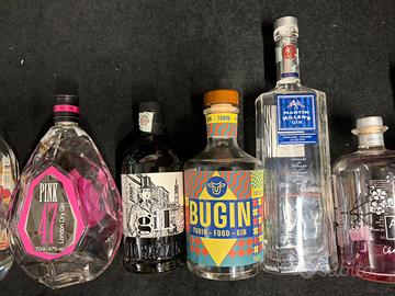Bottiglie Gin