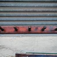 Appendiabiti Vintage Legno Tornito - 6 ganci