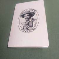 libretto garanzia orologio winchester 1987