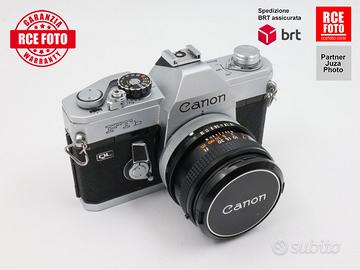 Canon FTb QL Silver + Canon FD 50 F1.8