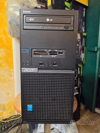 PC Fisso Acer Extensa I3-4170 8GB/SSD+HDD