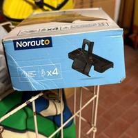 Staffe + aggangio Norauto barre da tetto