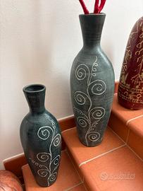 Coppia di vasi artistici