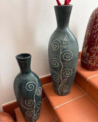 Coppia di vasi artistici