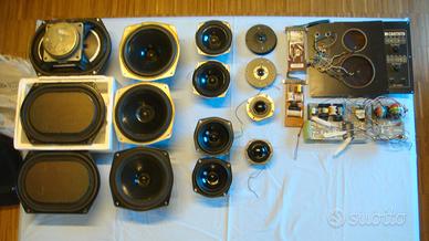 Kef altoparlanti e crossover di ricambio