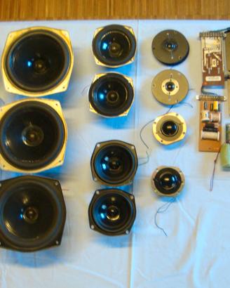 Kef altoparlanti e crossover di ricambio
