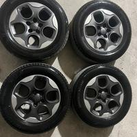 Cerchi in lega Jeep Renegade bicolore