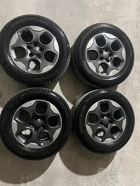 Cerchi in lega Jeep Renegade bicolore