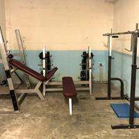 home gym professionale + 200kg lacertosus/panatta
