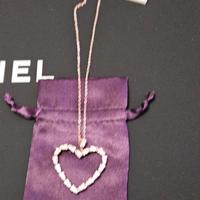 #collana #cuore #strass