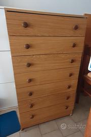 mobile sette cassetti 