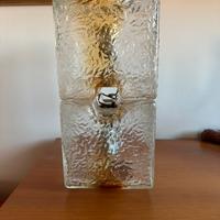 Lampada toni zuccheri x mazzega anni 70 vintage