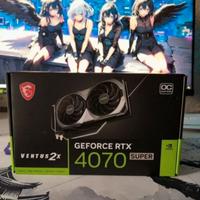 MSI GeForce rtx 4070 super 12G ventus 2x oc