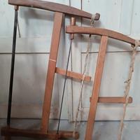 Antica sega a telaio prima metà del 900