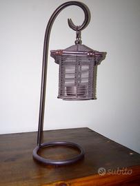 portacandela etnico in metallo