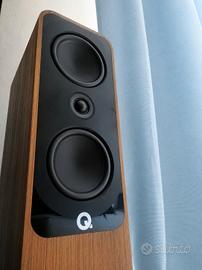 Q Acoustics 5040 Coppia Diffusori da Pavimento Oak