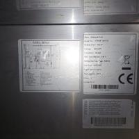 banco refrigerato con piano in marmo per Pizza.