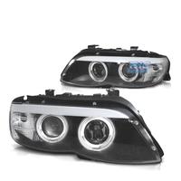 FARI XENON BMW X5 E53 03-07 ANGEL EYES CCFL FONDO 