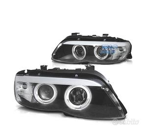 FARI XENON BMW X5 E53 03-07 ANGEL EYES CCFL FONDO 