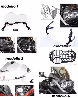 Protezione faro anteriore R1200GS R1250GS ADV STD
