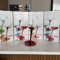 Set di 6 calici oscillanti Brandani NUOVI