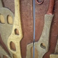 Paravento realizzato a mano