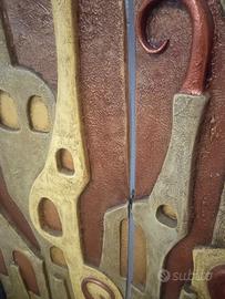 Paravento realizzato a mano