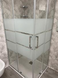 BOX DOCCIA SCORREVOLE 120 X 80 X 200H CM