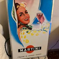 Insegna luminosa Martini