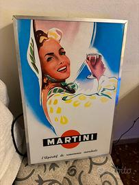 Insegna luminosa Martini