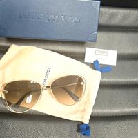 occhiali da sole avietor louis vuitton oro