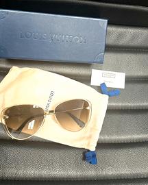 occhiali da sole avietor louis vuitton oro